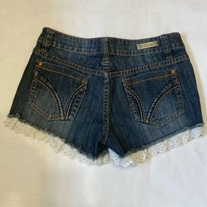 Doll House shorts w/ lace